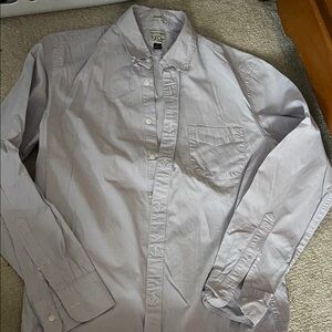 J. Crew Light Lavender Casual Button-Down Shirt